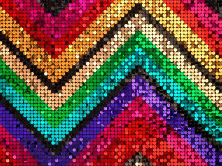 Rainbow Colours Sequins